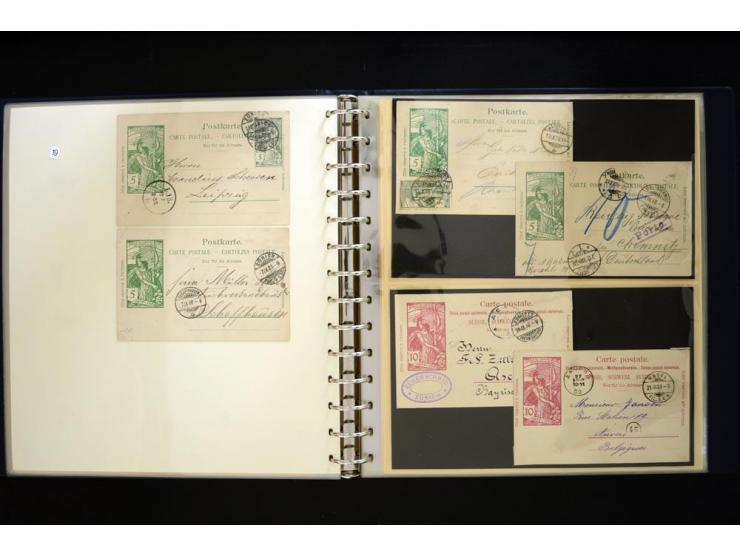 UPU: 1904/70, sehr schöne und umfangreiche Sammlung, dabei viele gute Werte und Ausgaben wie z.B. Deutsches Reich Geschenkhef