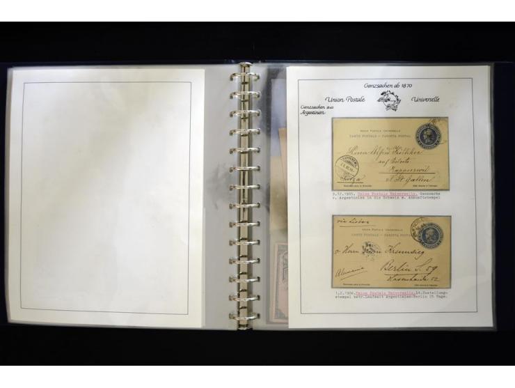 UPU: 1904/70, sehr schöne und umfangreiche Sammlung, dabei viele gute Werte und Ausgaben wie z.B. Deutsches Reich Geschenkhef