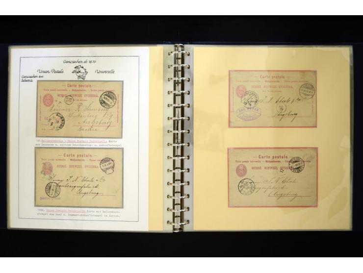 UPU: 1904/70, sehr schöne und umfangreiche Sammlung, dabei viele gute Werte und Ausgaben wie z.B. Deutsches Reich Geschenkhef