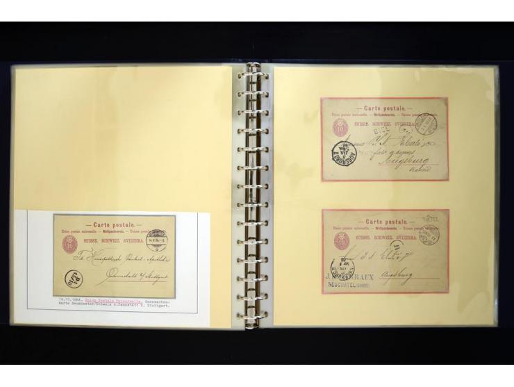 UPU: 1904/70, sehr schöne und umfangreiche Sammlung, dabei viele gute Werte und Ausgaben wie z.B. Deutsches Reich Geschenkhef