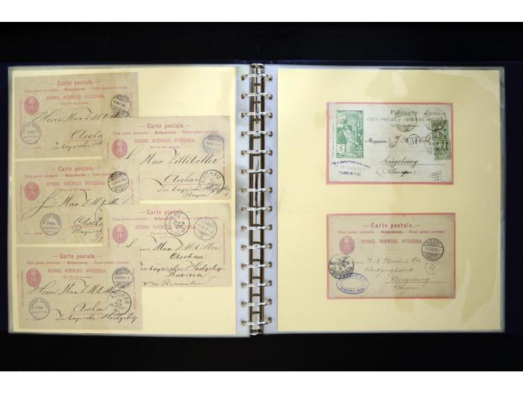 UPU: 1904/70, sehr schöne und umfangreiche Sammlung, dabei viele gute Werte und Ausgaben wie z.B. Deutsches Reich Geschenkhef