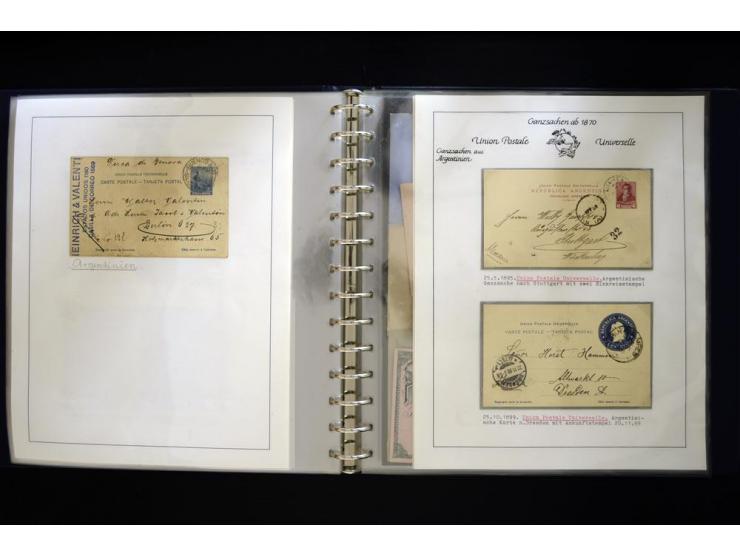 UPU: 1904/70, sehr schöne und umfangreiche Sammlung, dabei viele gute Werte und Ausgaben wie z.B. Deutsches Reich Geschenkhef