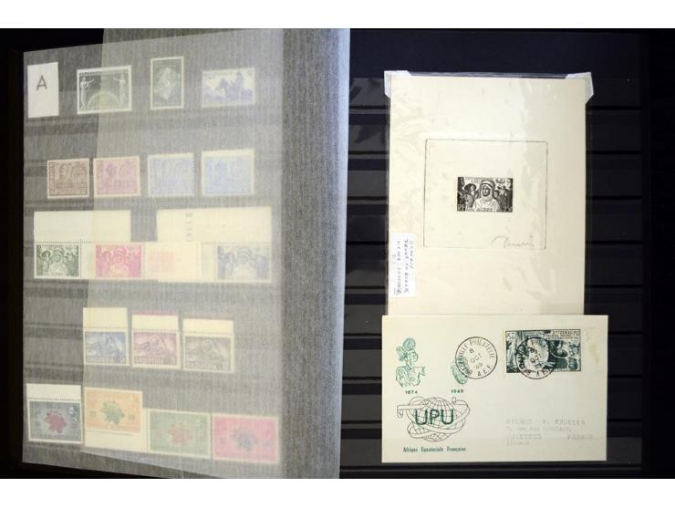 UPU: 1904/70, sehr schöne und umfangreiche Sammlung, dabei viele gute Werte und Ausgaben wie z.B. Deutsches Reich Geschenkhef