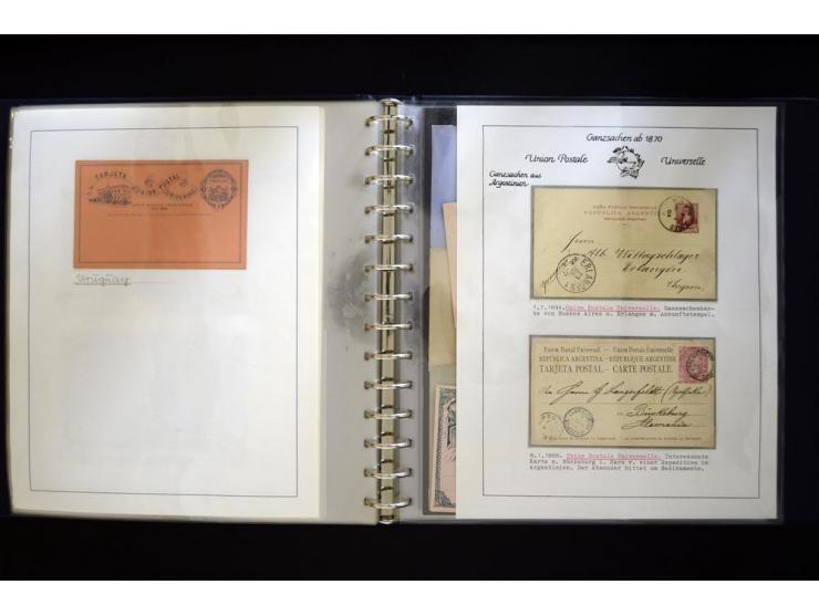 UPU: 1904/70, sehr schöne und umfangreiche Sammlung, dabei viele gute Werte und Ausgaben wie z.B. Deutsches Reich Geschenkhef