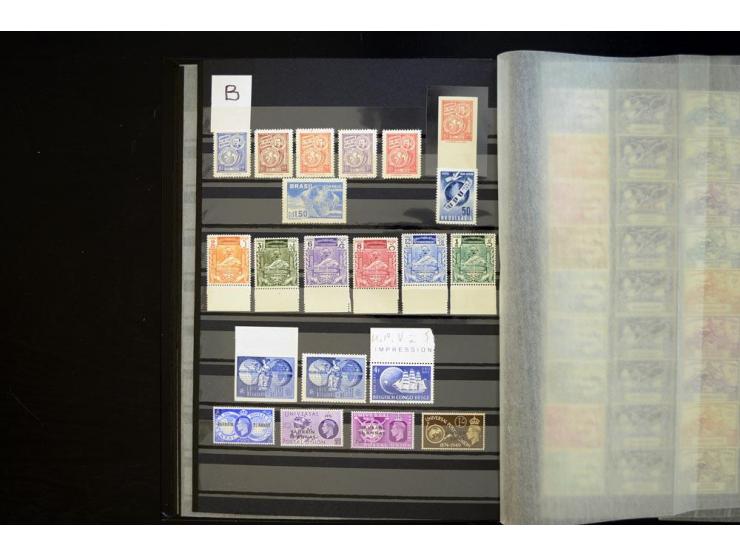 UPU: 1904/70, sehr schöne und umfangreiche Sammlung, dabei viele gute Werte und Ausgaben wie z.B. Deutsches Reich Geschenkhef