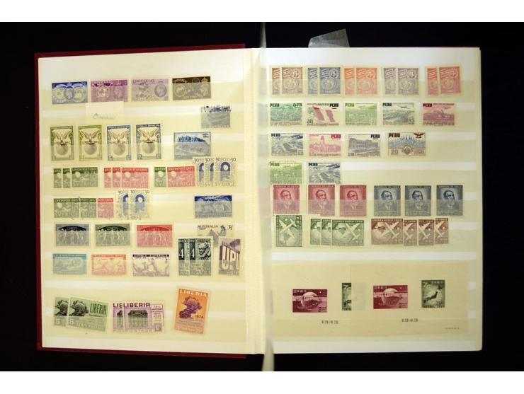 UPU: 1904/70, sehr schöne und umfangreiche Sammlung, dabei viele gute Werte und Ausgaben wie z.B. Deutsches Reich Geschenkhef