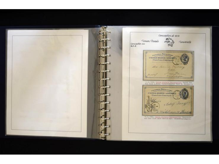 UPU: 1904/70, sehr schöne und umfangreiche Sammlung, dabei viele gute Werte und Ausgaben wie z.B. Deutsches Reich Geschenkhef