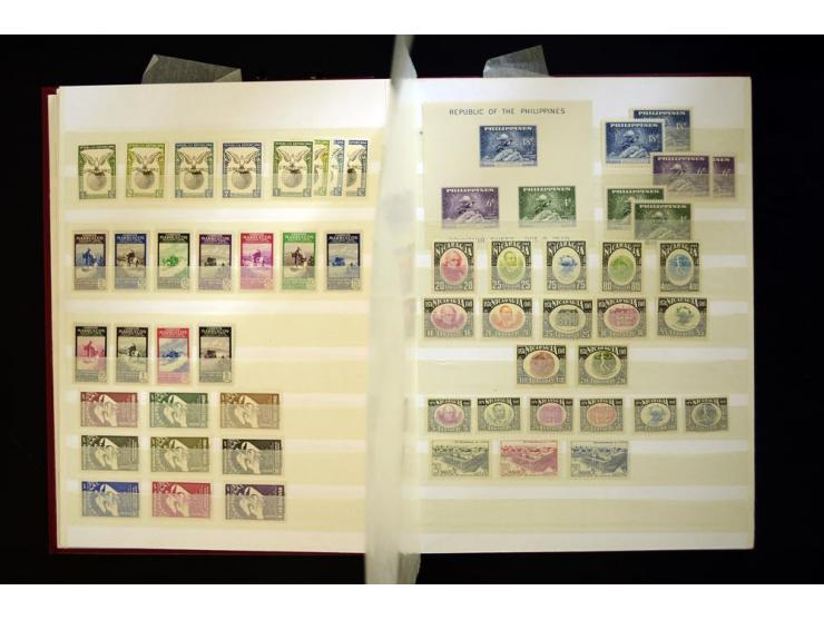 UPU: 1904/70, sehr schöne und umfangreiche Sammlung, dabei viele gute Werte und Ausgaben wie z.B. Deutsches Reich Geschenkhef