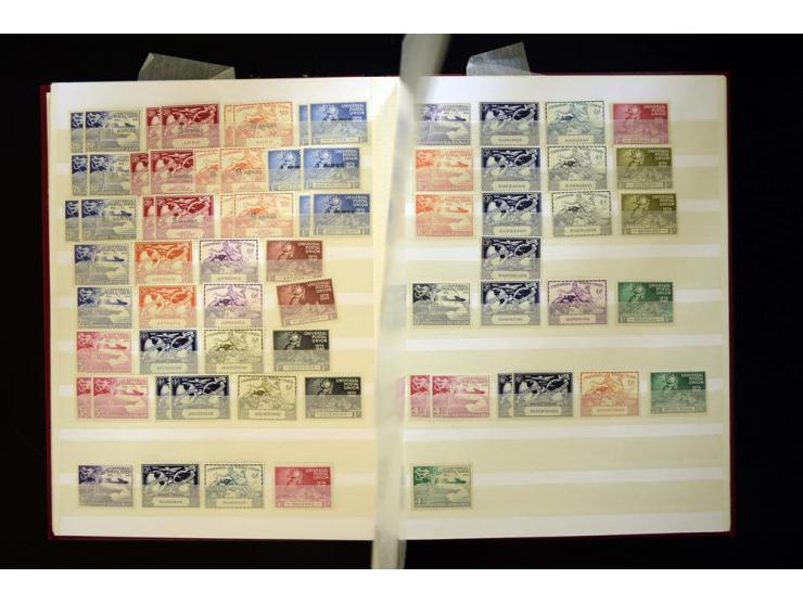 UPU: 1904/70, sehr schöne und umfangreiche Sammlung, dabei viele gute Werte und Ausgaben wie z.B. Deutsches Reich Geschenkhef