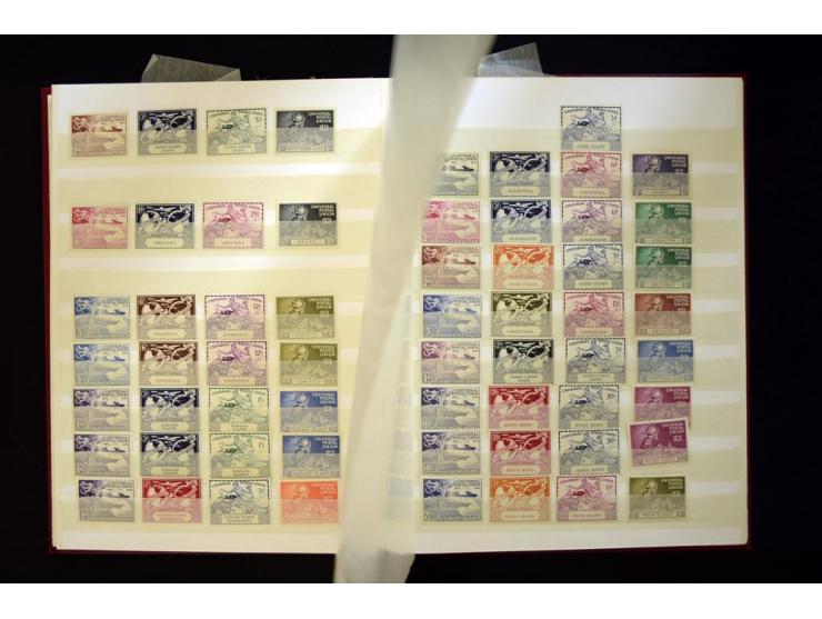UPU: 1904/70, sehr schöne und umfangreiche Sammlung, dabei viele gute Werte und Ausgaben wie z.B. Deutsches Reich Geschenkhef
