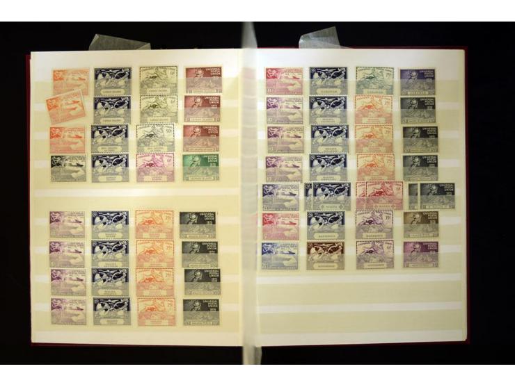 UPU: 1904/70, sehr schöne und umfangreiche Sammlung, dabei viele gute Werte und Ausgaben wie z.B. Deutsches Reich Geschenkhef