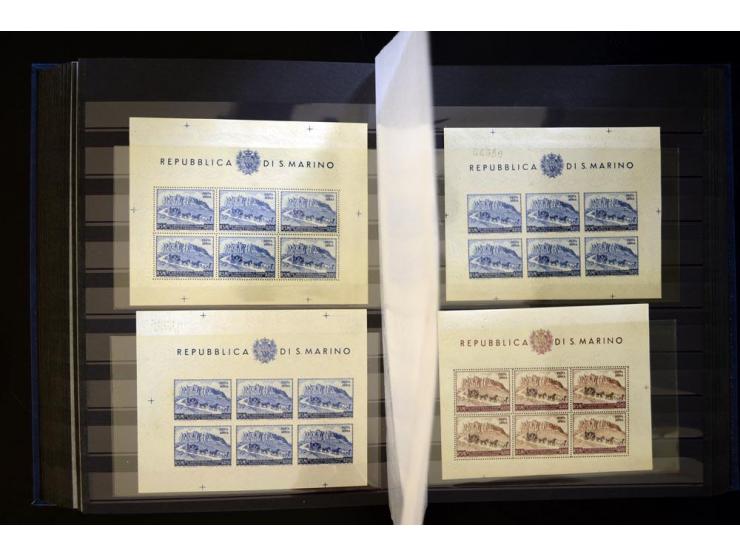 UPU: 1904/70, sehr schöne und umfangreiche Sammlung, dabei viele gute Werte und Ausgaben wie z.B. Deutsches Reich Geschenkhef