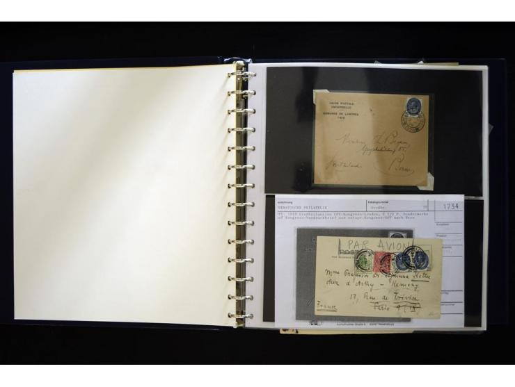 UPU: 1904/70, sehr schöne und umfangreiche Sammlung, dabei viele gute Werte und Ausgaben wie z.B. Deutsches Reich Geschenkhef