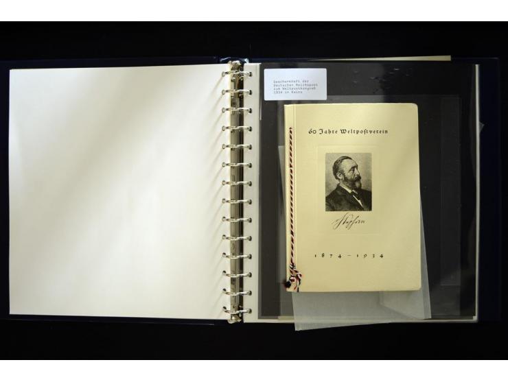 UPU: 1904/70, sehr schöne und umfangreiche Sammlung, dabei viele gute Werte und Ausgaben wie z.B. Deutsches Reich Geschenkhef
