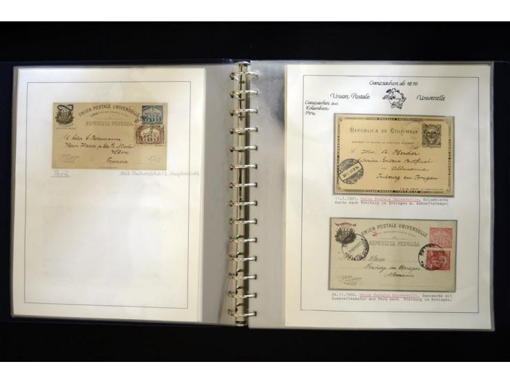 UPU: 1904/70, sehr schöne und umfangreiche Sammlung, dabei viele gute Werte und Ausgaben wie z.B. Deutsches Reich Geschenkhef