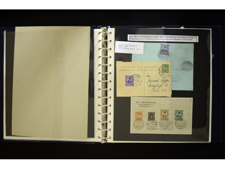 UPU: 1904/70, sehr schöne und umfangreiche Sammlung, dabei viele gute Werte und Ausgaben wie z.B. Deutsches Reich Geschenkhef