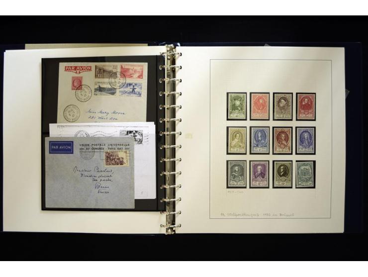 UPU: 1904/70, sehr schöne und umfangreiche Sammlung, dabei viele gute Werte und Ausgaben wie z.B. Deutsches Reich Geschenkhef
