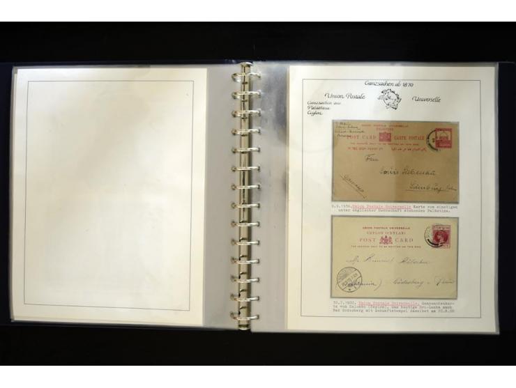 UPU: 1904/70, sehr schöne und umfangreiche Sammlung, dabei viele gute Werte und Ausgaben wie z.B. Deutsches Reich Geschenkhef
