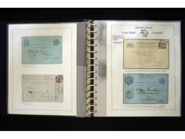 UPU: 1904/70, sehr schöne und umfangreiche Sammlung, dabei viele gute Werte und Ausgaben wie z.B. Deutsches Reich Geschenkhef