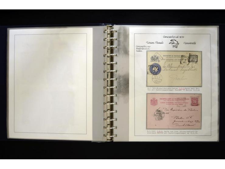 UPU: 1904/70, sehr schöne und umfangreiche Sammlung, dabei viele gute Werte und Ausgaben wie z.B. Deutsches Reich Geschenkhef