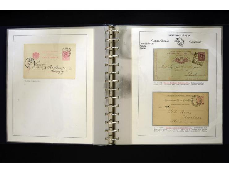 UPU: 1904/70, sehr schöne und umfangreiche Sammlung, dabei viele gute Werte und Ausgaben wie z.B. Deutsches Reich Geschenkhef