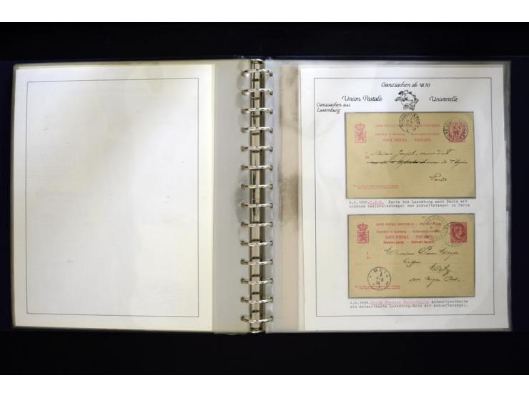 UPU: 1904/70, sehr schöne und umfangreiche Sammlung, dabei viele gute Werte und Ausgaben wie z.B. Deutsches Reich Geschenkhef