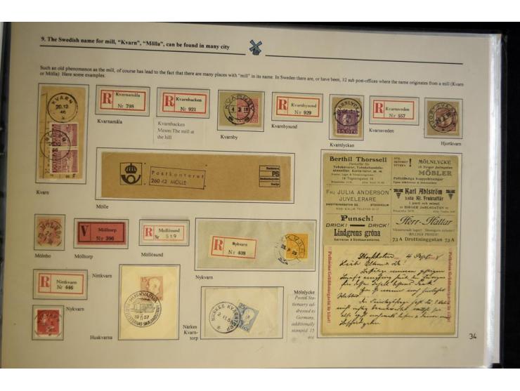 WINDMÜHLEN: 1804/1990, sehr interessante umfangreiche Ausstellungssammlung, mit Groß-Vermeil bei der UK National Exhibition a