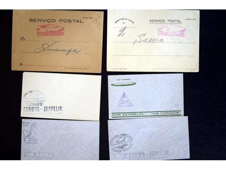 1913/34 (ca.), kleine thematische Sammlung mit Besonderheiten und Memorabilia, dabei Halbamtliche Flugpost Mi. 9 mit Original