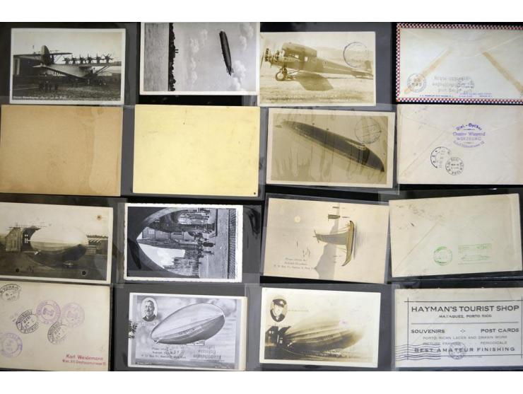 1920/1939, fast 190 Briefe und Karten mit einigen besseren Frankaturen, etwas Vertragstaatenpost, interessante Bordpost, Olym