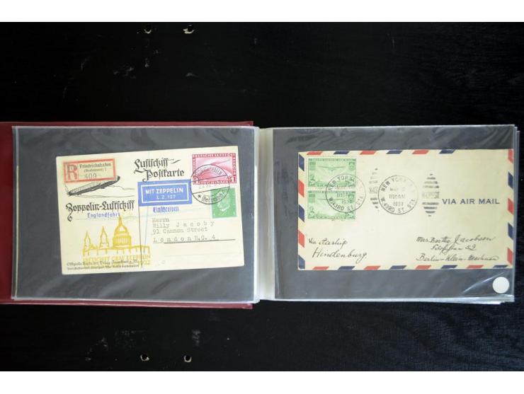 1920/1939, fast 190 Briefe und Karten mit einigen besseren Frankaturen, etwas Vertragstaatenpost, interessante Bordpost, Olym