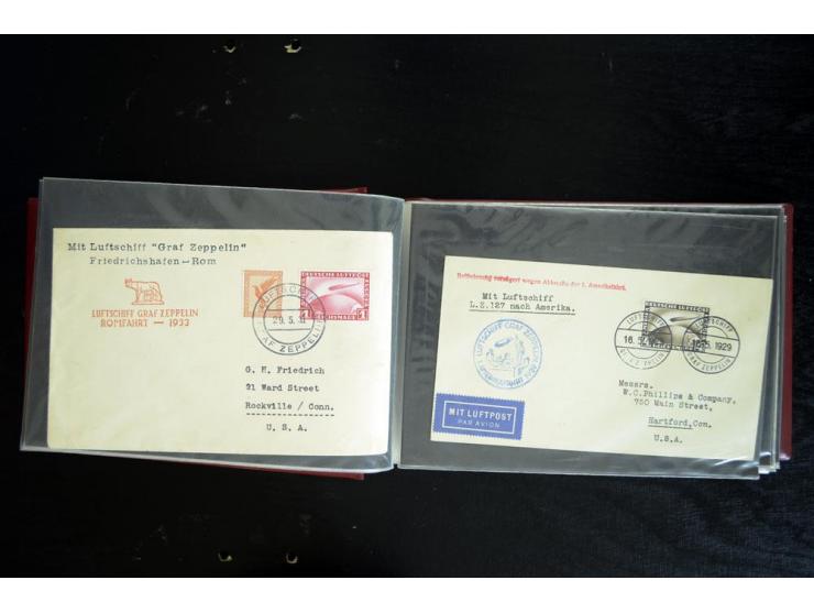 1920/1939, fast 190 Briefe und Karten mit einigen besseren Frankaturen, etwas Vertragstaatenpost, interessante Bordpost, Olym