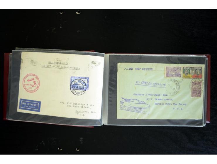 1920/1939, fast 190 Briefe und Karten mit einigen besseren Frankaturen, etwas Vertragstaatenpost, interessante Bordpost, Olym
