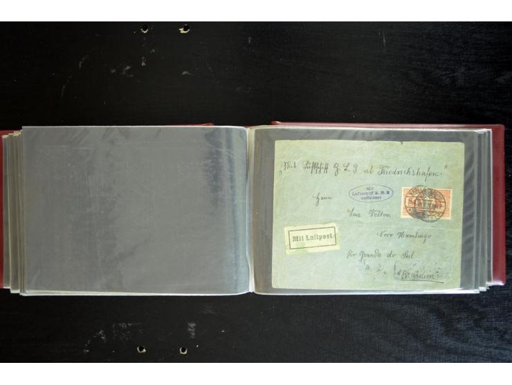 1920/1939, fast 190 Briefe und Karten mit einigen besseren Frankaturen, etwas Vertragstaatenpost, interessante Bordpost, Olym