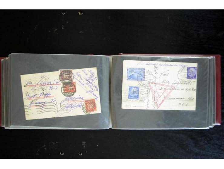 1920/1939, fast 190 Briefe und Karten mit einigen besseren Frankaturen, etwas Vertragstaatenpost, interessante Bordpost, Olym