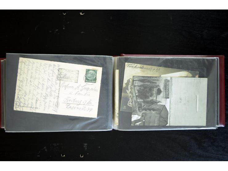 1920/1939, fast 190 Briefe und Karten mit einigen besseren Frankaturen, etwas Vertragstaatenpost, interessante Bordpost, Olym