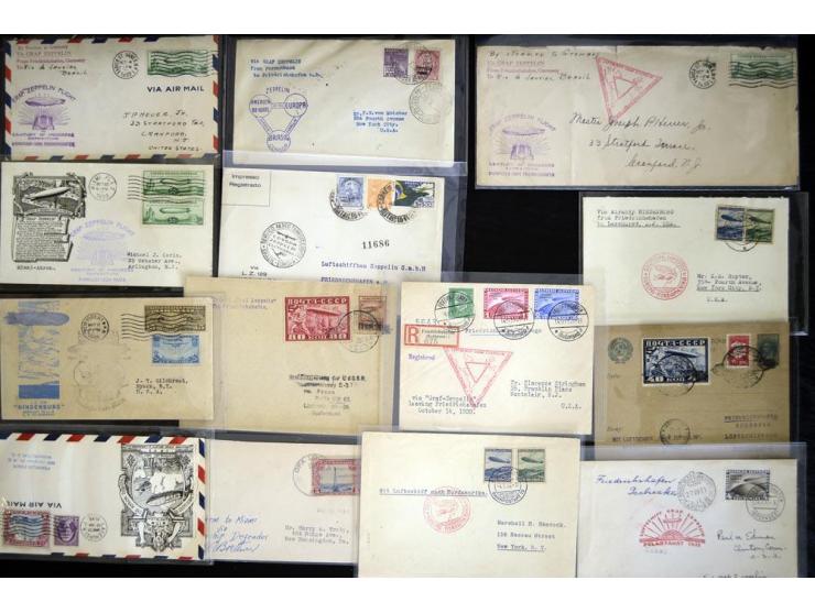 1920/1939, fast 190 Briefe und Karten mit einigen besseren Frankaturen, etwas Vertragstaatenpost, interessante Bordpost, Olym