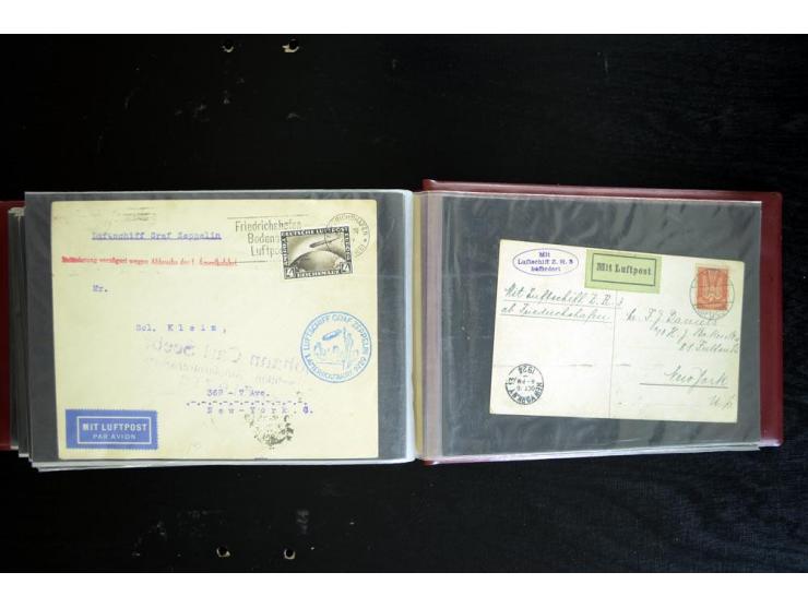 1920/1939, fast 190 Briefe und Karten mit einigen besseren Frankaturen, etwas Vertragstaatenpost, interessante Bordpost, Olym