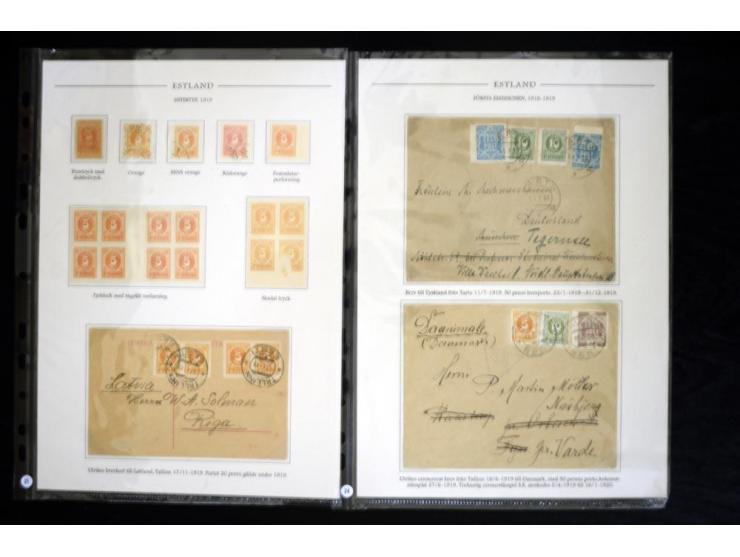 1918/41, hochinteressante Ausstellungssammlung, alle Ausgaben sehr spezialisiert nach Auflagen, Farben, Stempeln, usw. gesamm