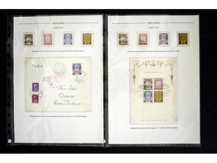 1918/41, hochinteressante Ausstellungssammlung, alle Ausgaben sehr spezialisiert nach Auflagen, Farben, Stempeln, usw. gesamm