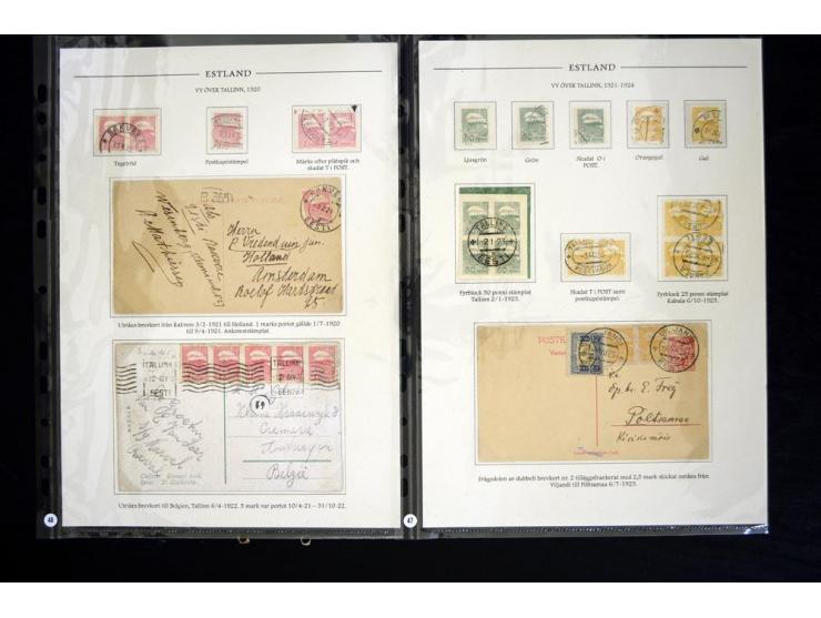 1918/41, hochinteressante Ausstellungssammlung, alle Ausgaben sehr spezialisiert nach Auflagen, Farben, Stempeln, usw. gesamm