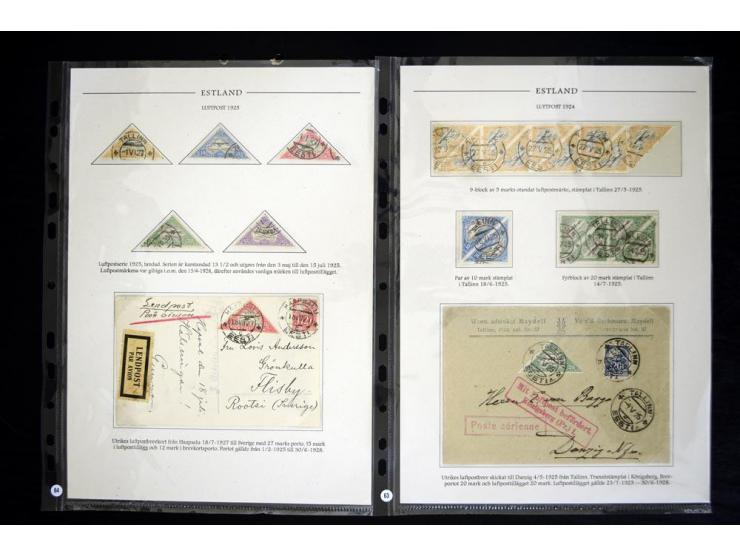 1918/41, hochinteressante Ausstellungssammlung, alle Ausgaben sehr spezialisiert nach Auflagen, Farben, Stempeln, usw. gesamm