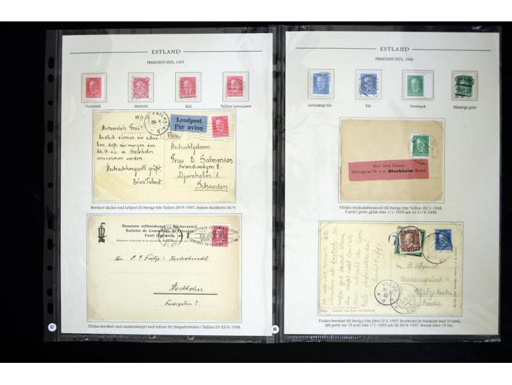 1918/41, hochinteressante Ausstellungssammlung, alle Ausgaben sehr spezialisiert nach Auflagen, Farben, Stempeln, usw. gesamm