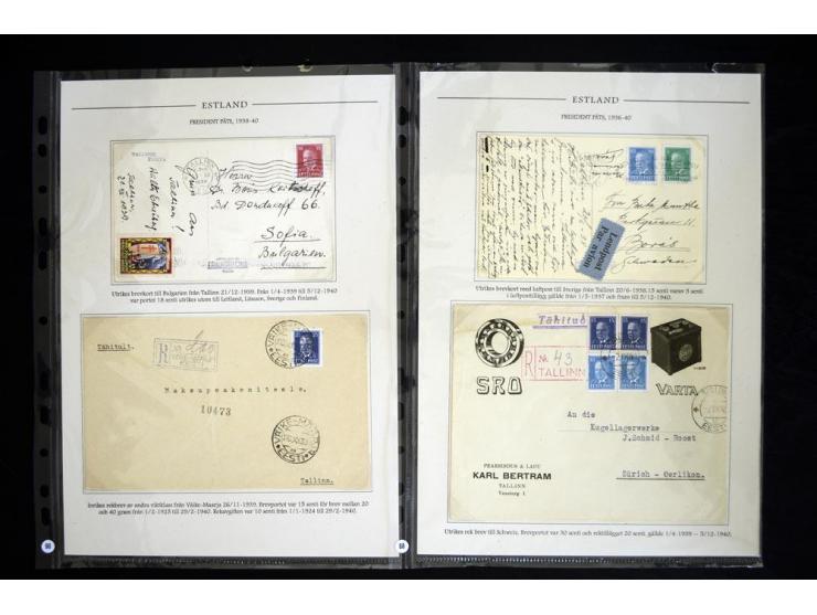 1918/41, hochinteressante Ausstellungssammlung, alle Ausgaben sehr spezialisiert nach Auflagen, Farben, Stempeln, usw. gesamm