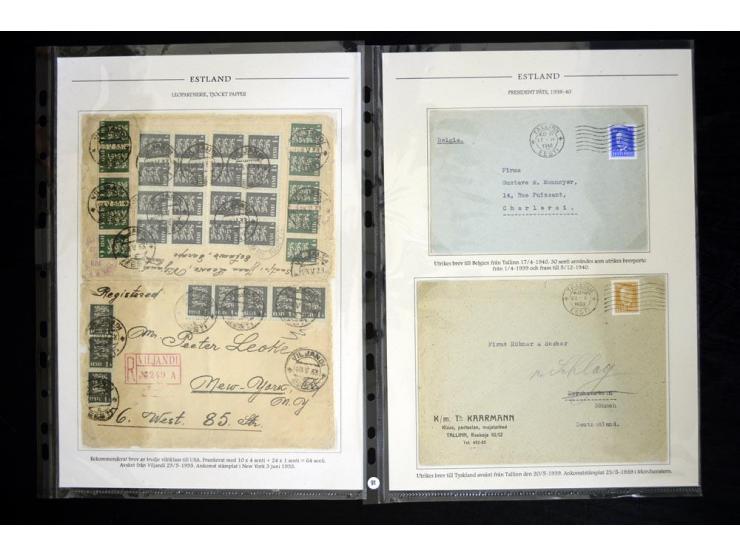1918/41, hochinteressante Ausstellungssammlung, alle Ausgaben sehr spezialisiert nach Auflagen, Farben, Stempeln, usw. gesamm