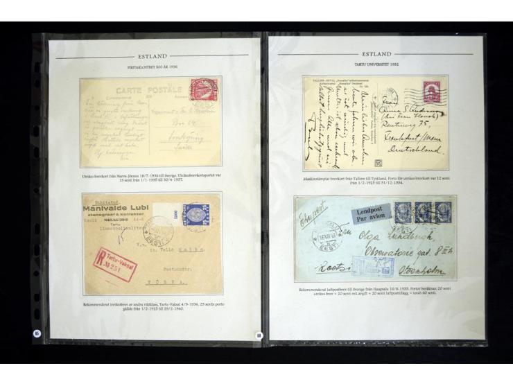1918/41, hochinteressante Ausstellungssammlung, alle Ausgaben sehr spezialisiert nach Auflagen, Farben, Stempeln, usw. gesamm