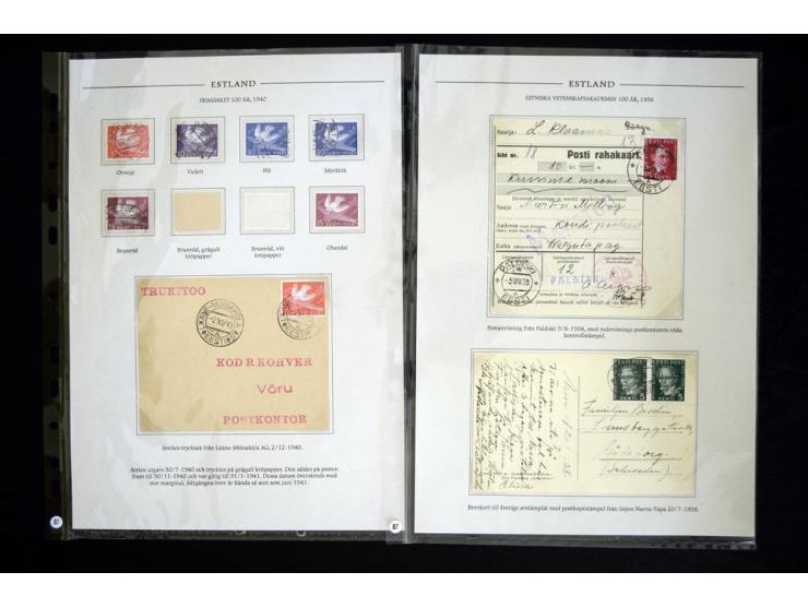 1918/41, hochinteressante Ausstellungssammlung, alle Ausgaben sehr spezialisiert nach Auflagen, Farben, Stempeln, usw. gesamm