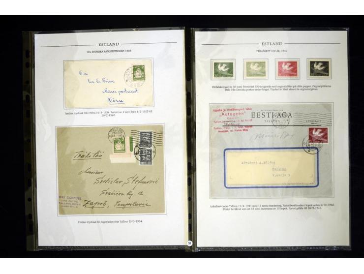 1918/41, hochinteressante Ausstellungssammlung, alle Ausgaben sehr spezialisiert nach Auflagen, Farben, Stempeln, usw. gesamm