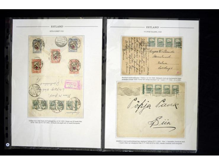 1918/41, hochinteressante Ausstellungssammlung, alle Ausgaben sehr spezialisiert nach Auflagen, Farben, Stempeln, usw. gesamm