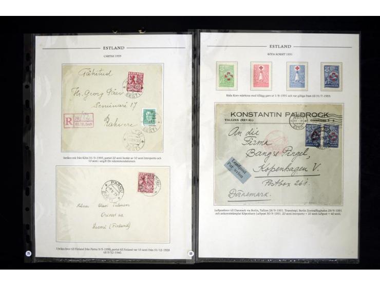 1918/41, hochinteressante Ausstellungssammlung, alle Ausgaben sehr spezialisiert nach Auflagen, Farben, Stempeln, usw. gesamm