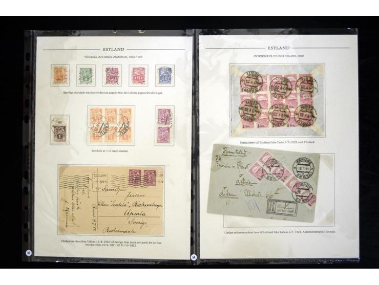 1918/41, hochinteressante Ausstellungssammlung, alle Ausgaben sehr spezialisiert nach Auflagen, Farben, Stempeln, usw. gesamm
